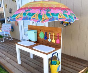 Outdoor Sand and Water Play Table