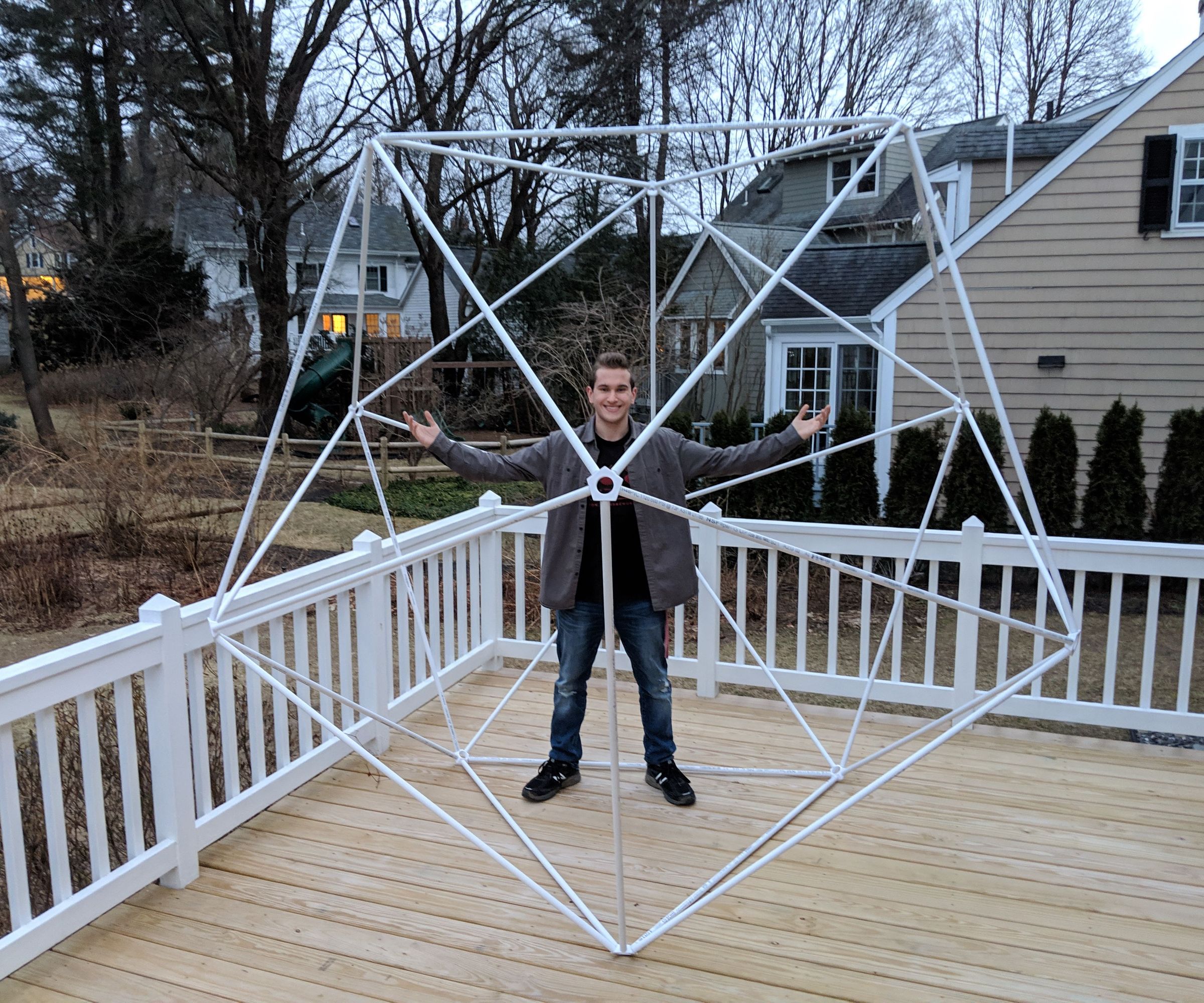 8ft icosahedron DIY Project DIY Project Image