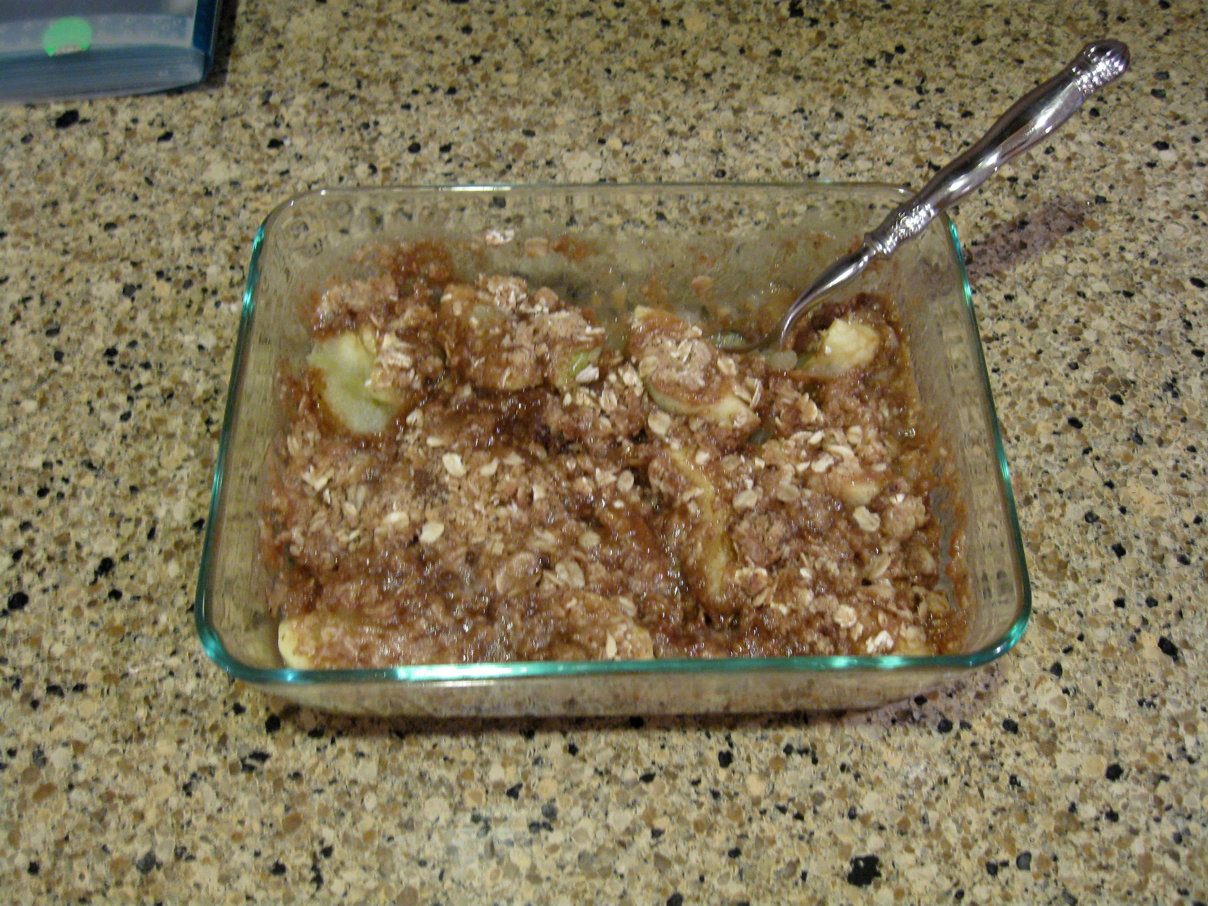 8 Minute Microwave Apple Pie 5 Steps Instructables
