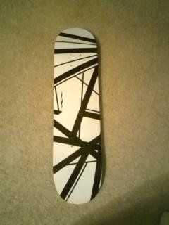 van halen skate deck