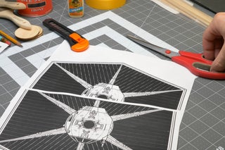 tie fighter sculpture made with hand tools only wooden star wars model 12 steps with pictures instructables