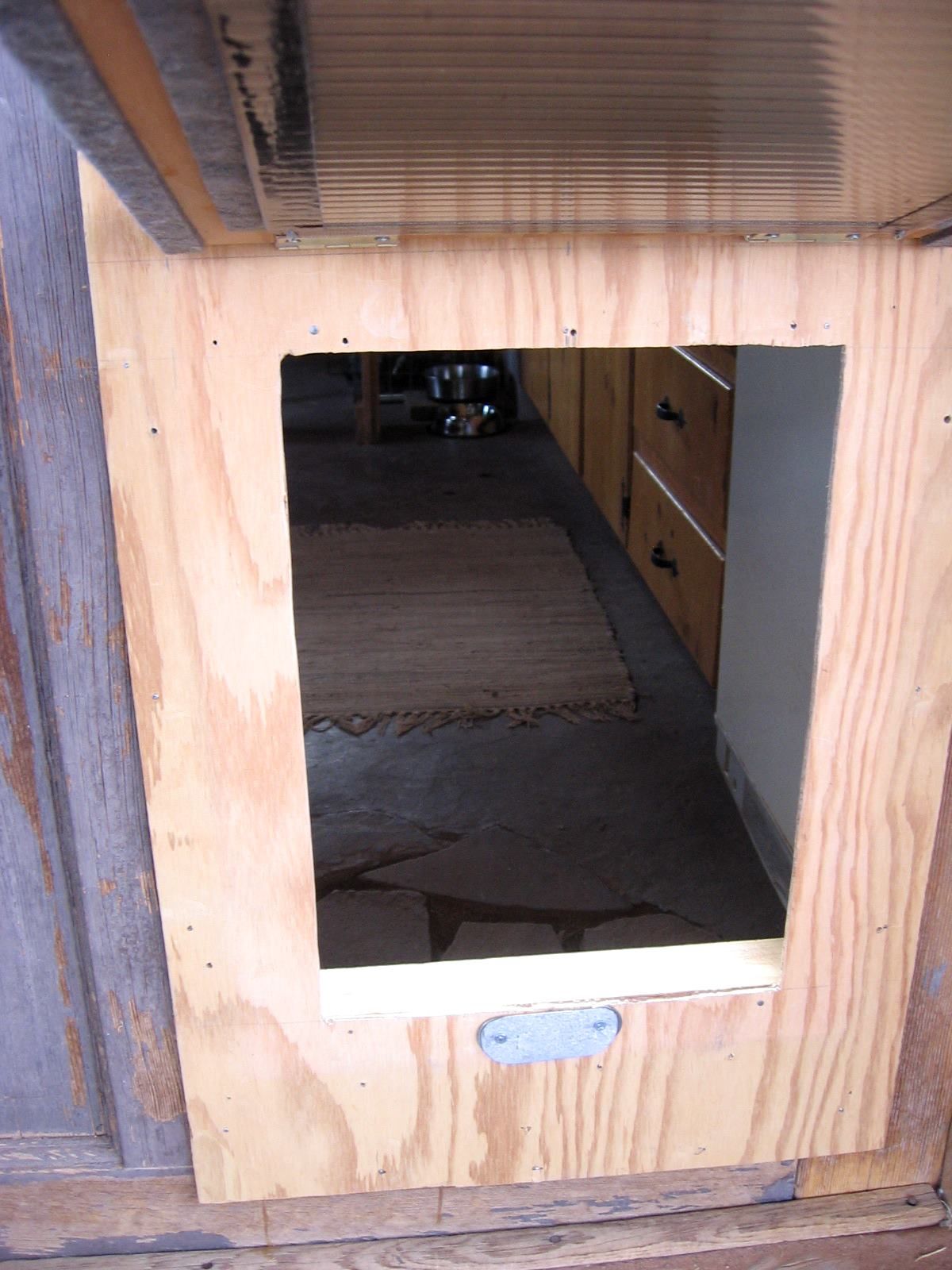 A Dog Door the TwoFlap Solution 8 Steps (with Pictures) Instructables