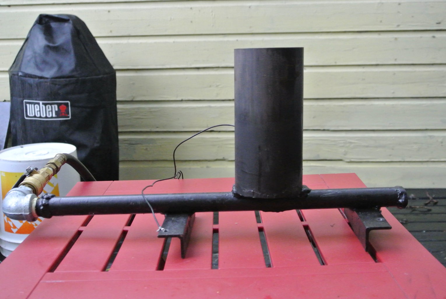 Build a Propane Jet Burner Brewing, Seafood, Wok Burner 11 Steps