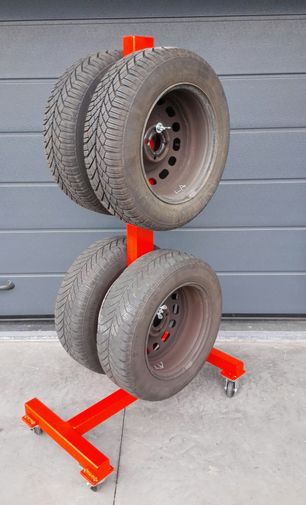 Wheel Racks Vehichle car wheels rack DIY Project - Step-by-Step DIY Project | FindingDIY