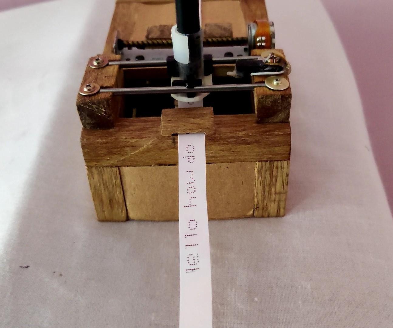 Arduino Powered Writing Telegraph : 4 Steps - Instructables