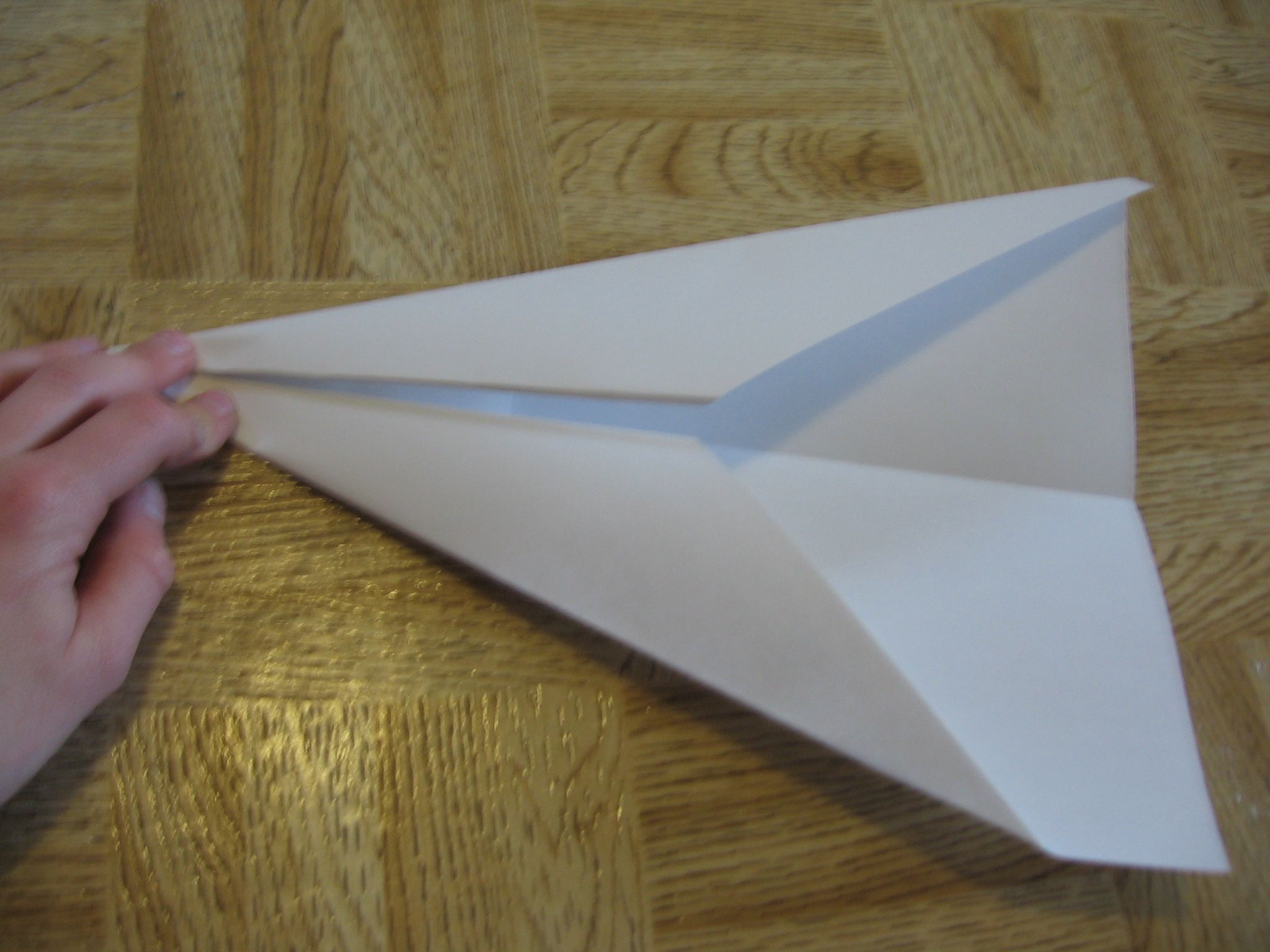 Classic Paper Airplane 6 Steps Instructables