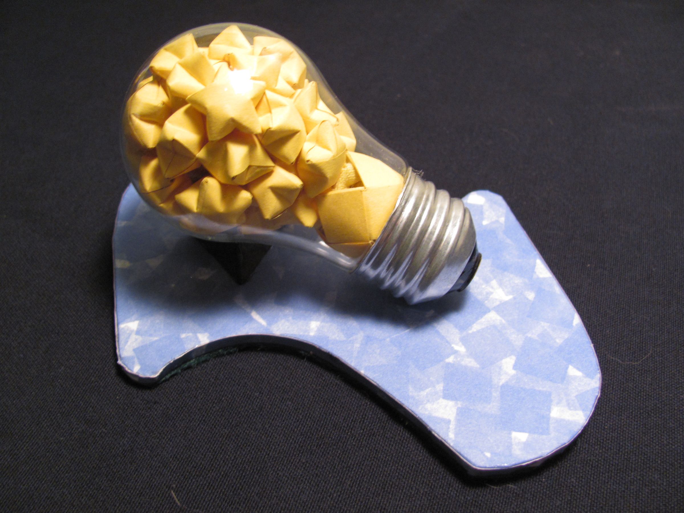 a bright idea with origami stars DIY Project DIY Project Image