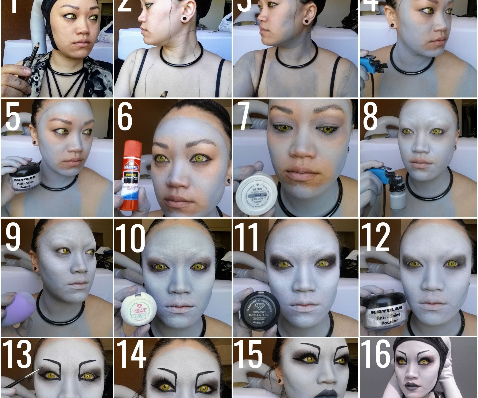​twi'lek makeup tutorial DIY Project DIY Project Image