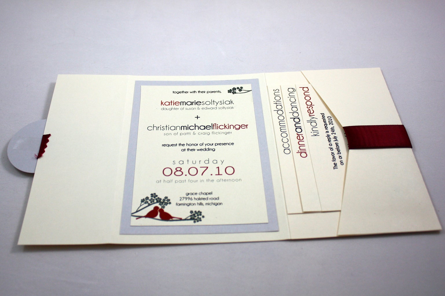 Pocketfold Wedding Invitation : 20 Steps (with Pictures ...