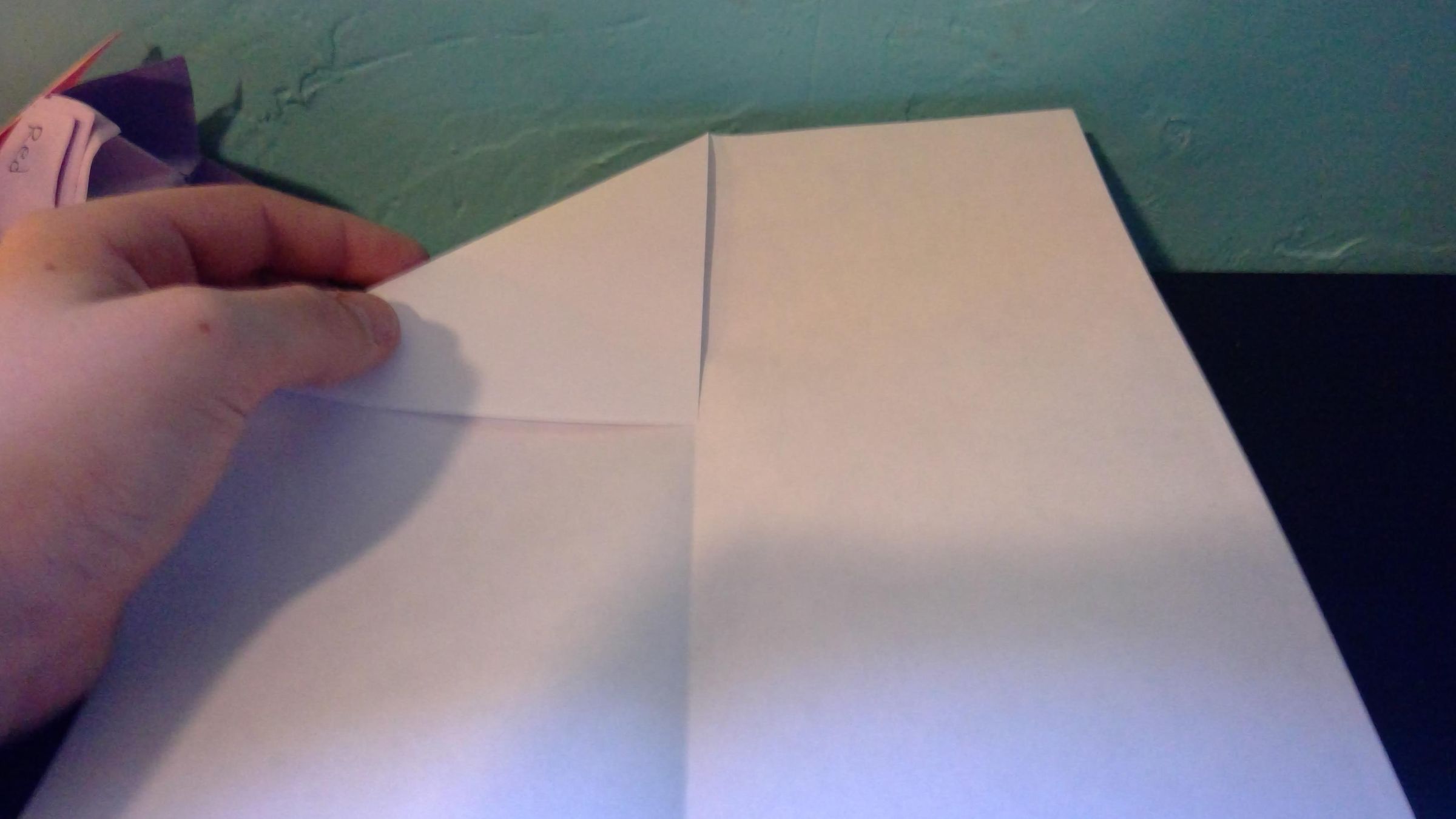 Long Airtime Paper Airplane Tutorial 9 Steps Instructables