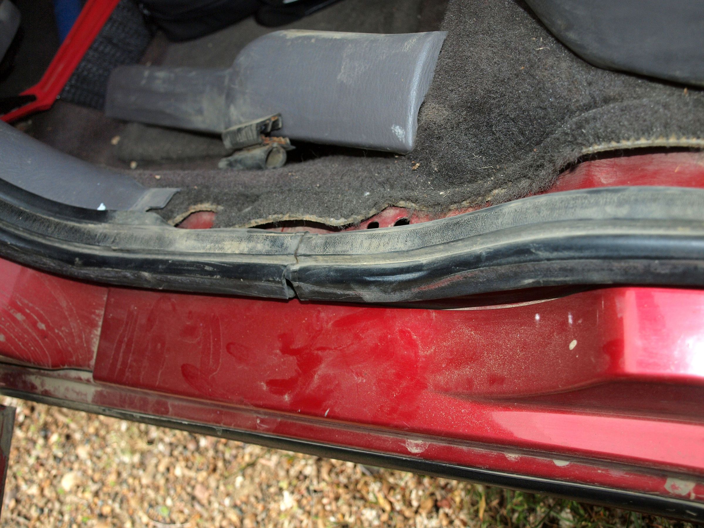 An Easy and Permanent Fix for Older Car Door Seals. 3 Steps (with