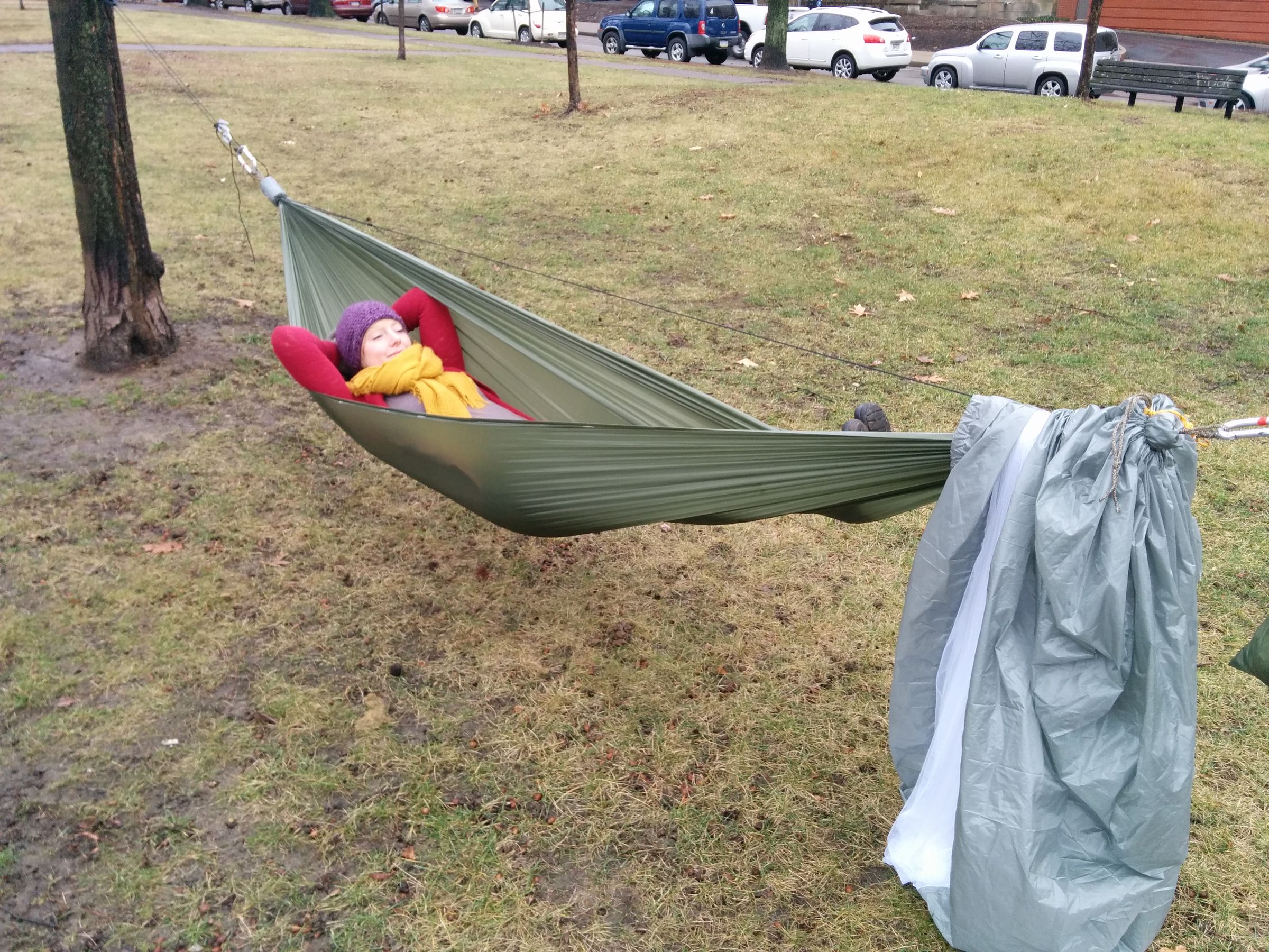 Complete Camping Hammock With Screen and Rainfly 10 Steps (with