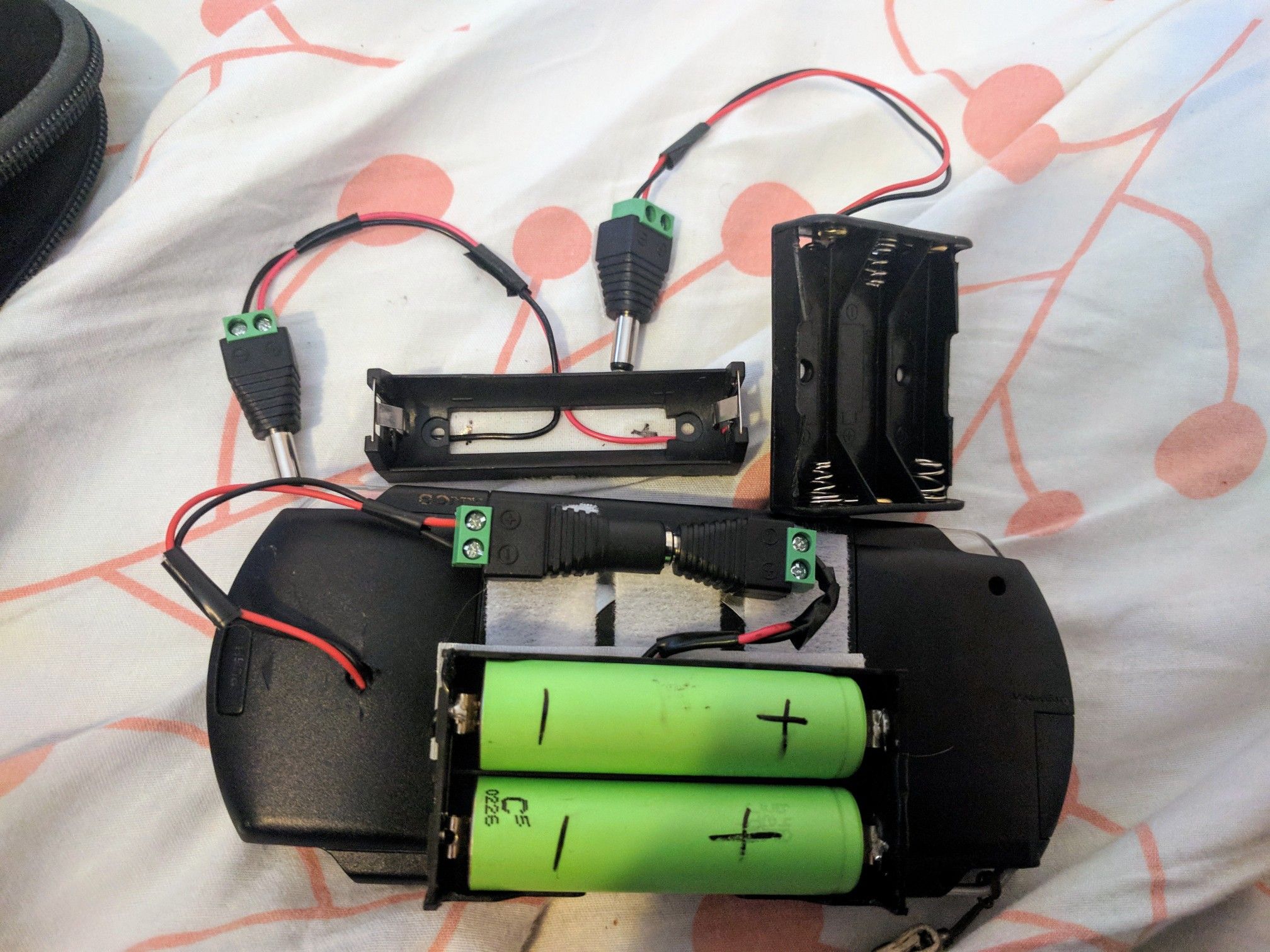 Power Psp Using a Batteries Instructables