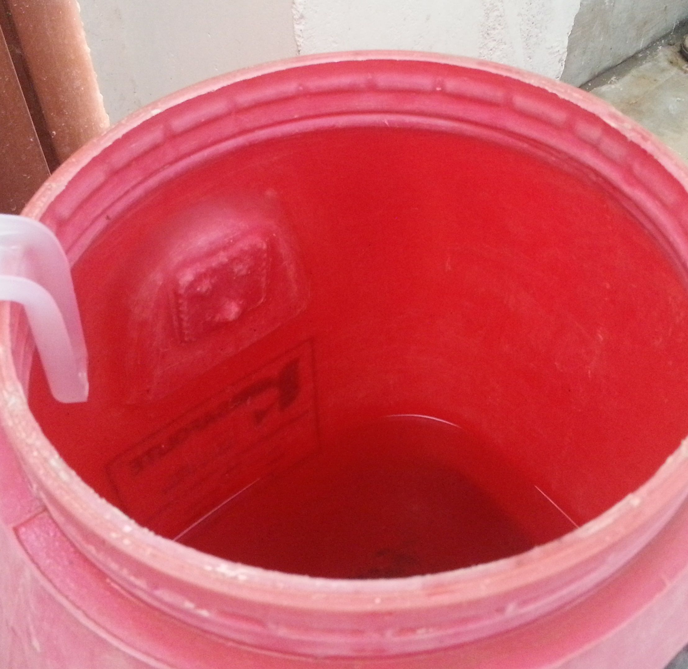 How to Remove Sticky Concrete From Plastic Barrel 4 Steps Instructables