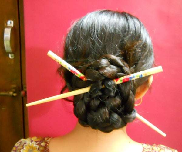 Super Easy Chinese Braided Bun
