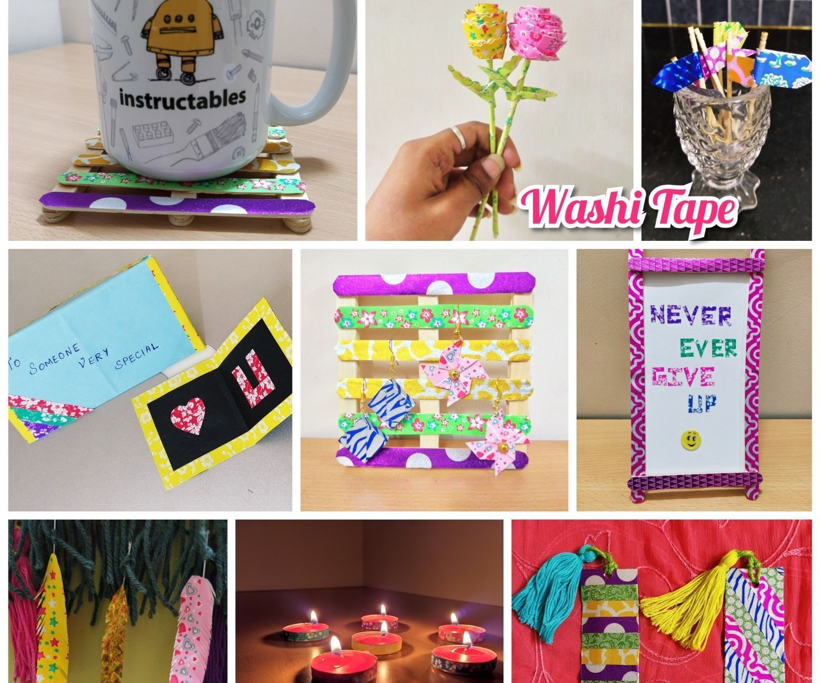 9 creative ways of using washi tape DIY Project DIY Project Image
