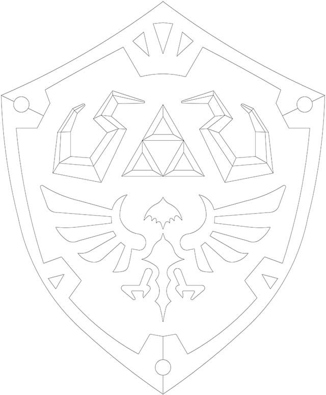 Eva Foam Legend Of Zelda Hylian Shield (With Pictures) - Instructables