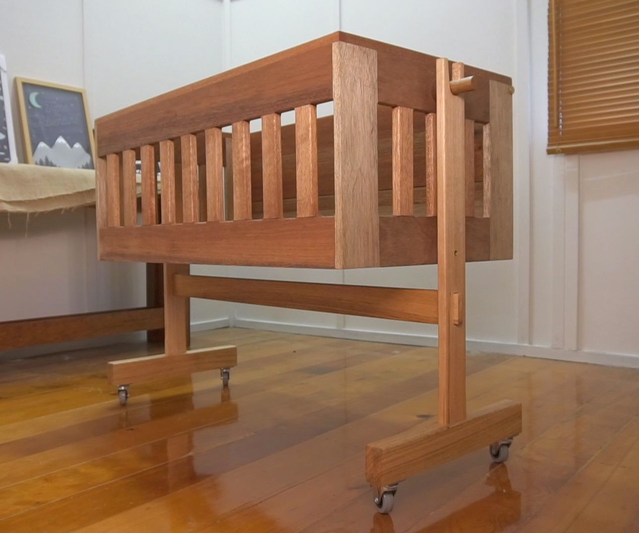 timber bassinet