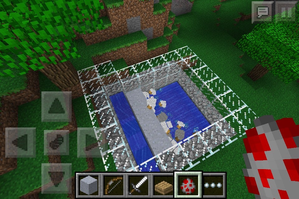 Minecraft PE Egg Farm 7 Steps Instructables