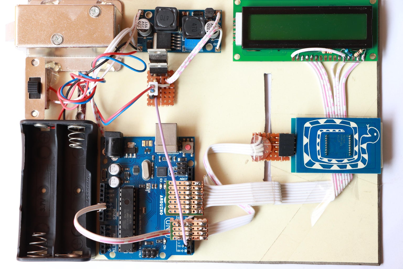 RFIDNFC Door Lock 7 Steps with Pictures Circuit Diagram