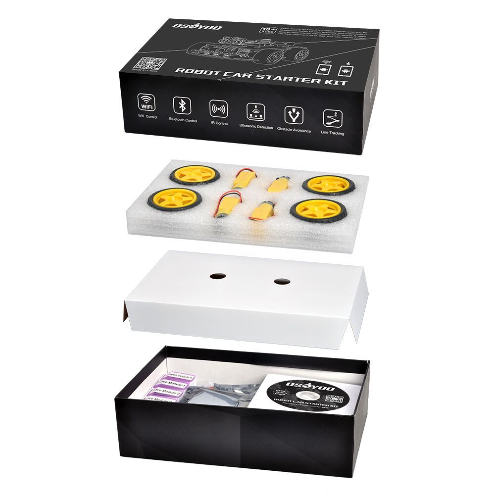 osoyoo robot smart car for arduino