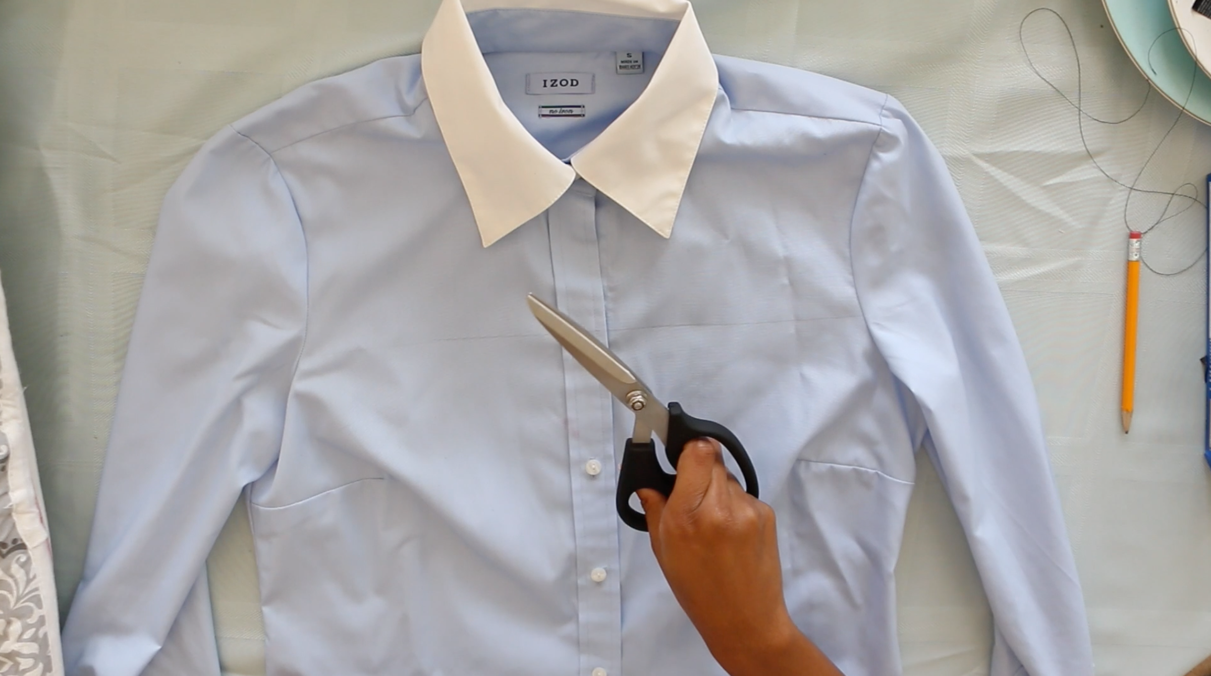 cut button up shirts