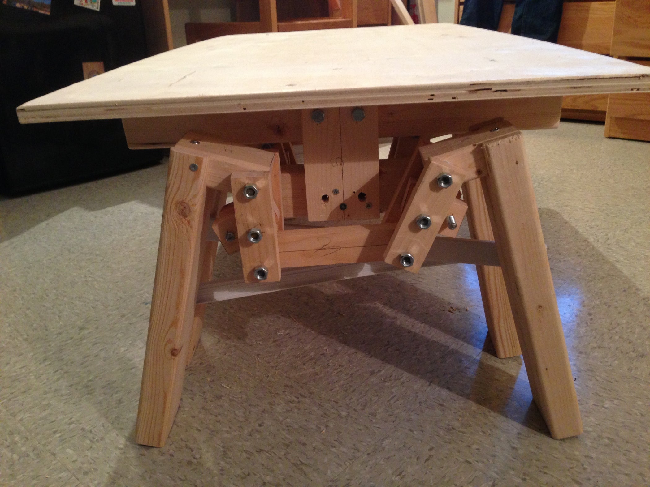 Walking Table 8 Steps (with Pictures) Instructables