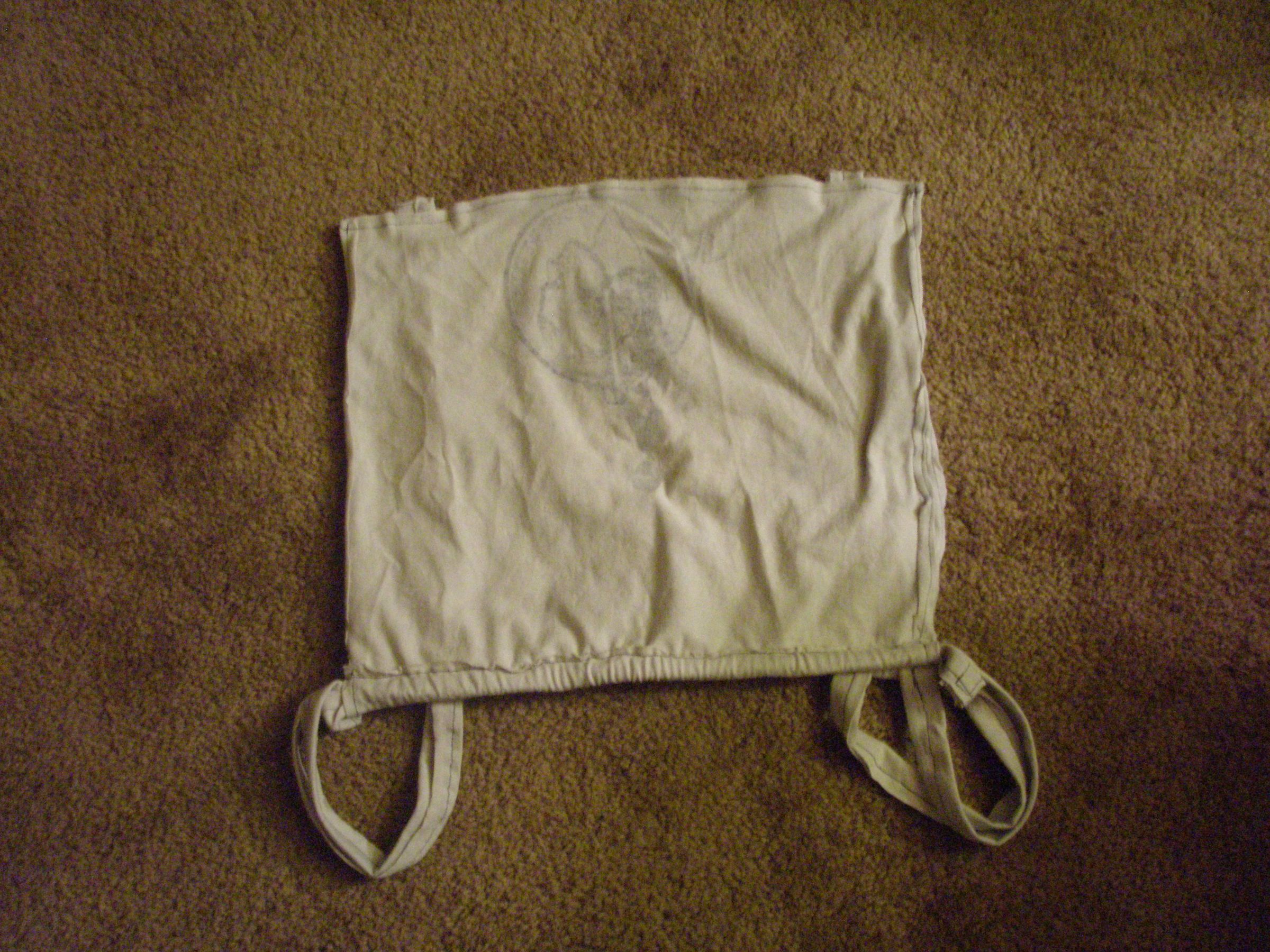 How to Make a Drawstring Backpack Out of a Tshirt 6 Steps