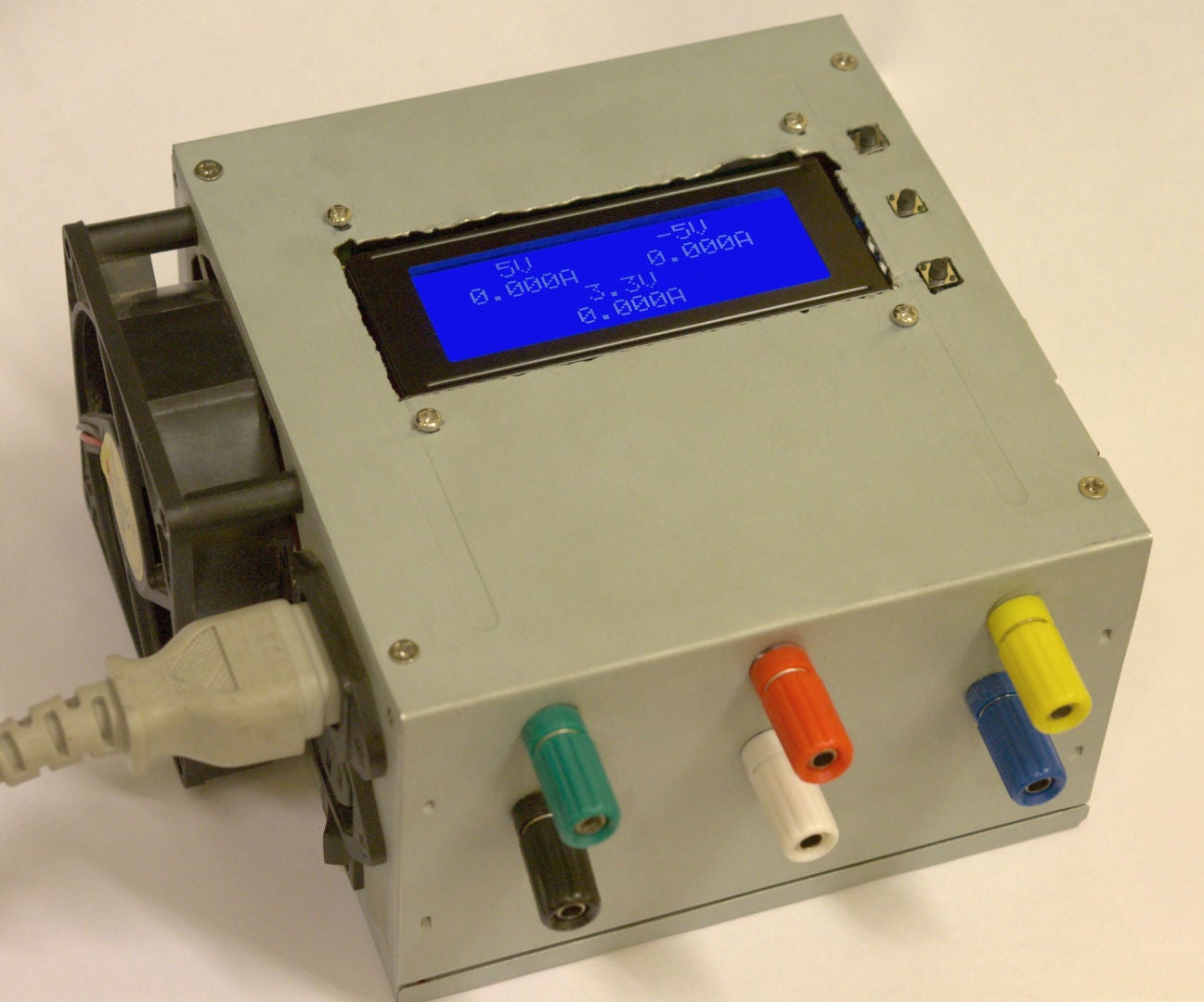 Convert an ATX PSU Into a Bench PSU That Measures Current : 5 Steps