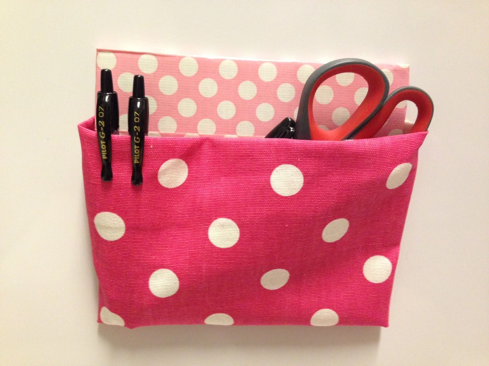 DIY Magnetic Locker Pouch