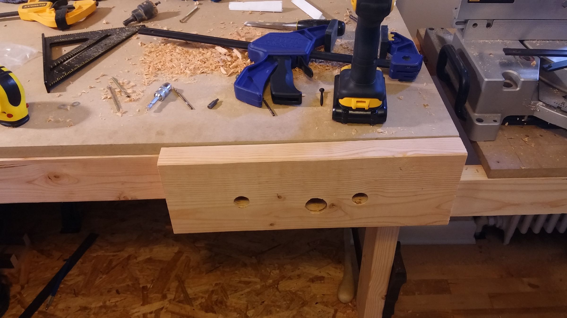 Maker's Vise Installation 15 Steps (with Pictures