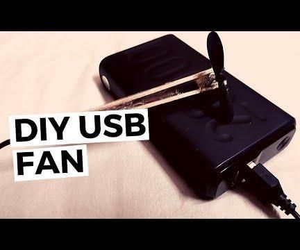 DIY guide for How to #Make a #USB #Fan | #DIY with step-by-step instructions
