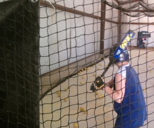All Steel Enclosed Batting Cage