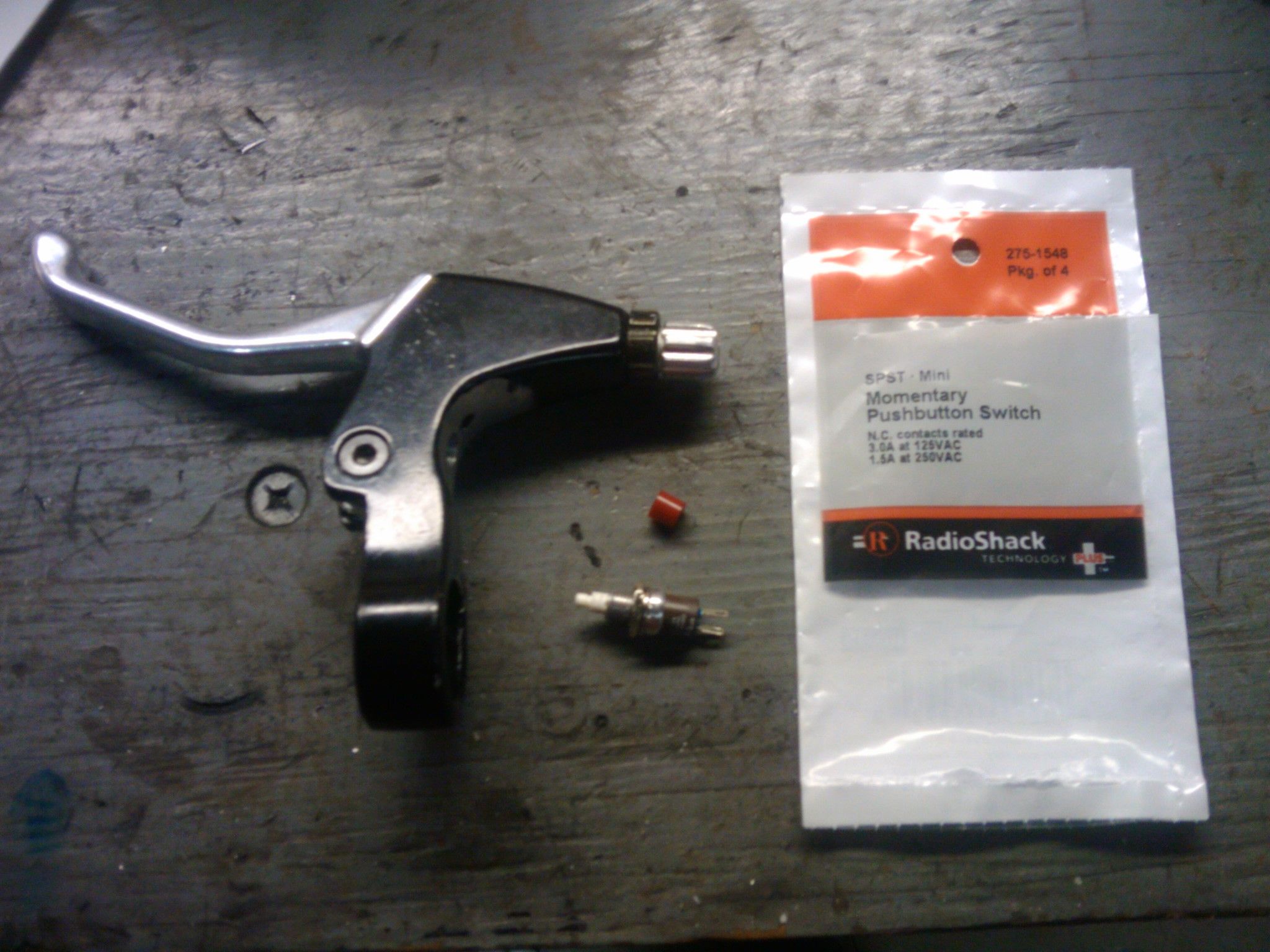 Add a Brake Light Switch to a Bicycle Brake Lever 6 Steps (with