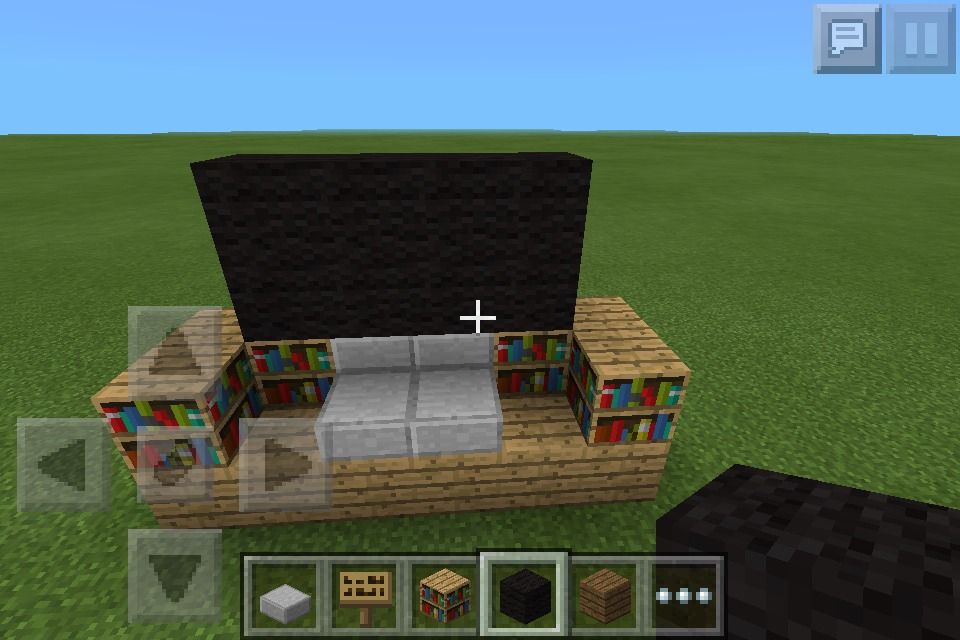 Wide Tv Screen In Minecraft 5 Steps Instructables