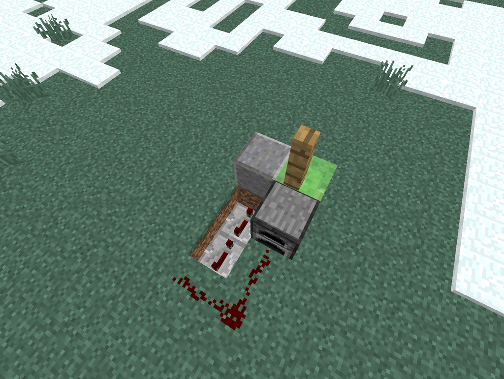 Minecraft Slime Block Elevator 3 Steps Instructables
