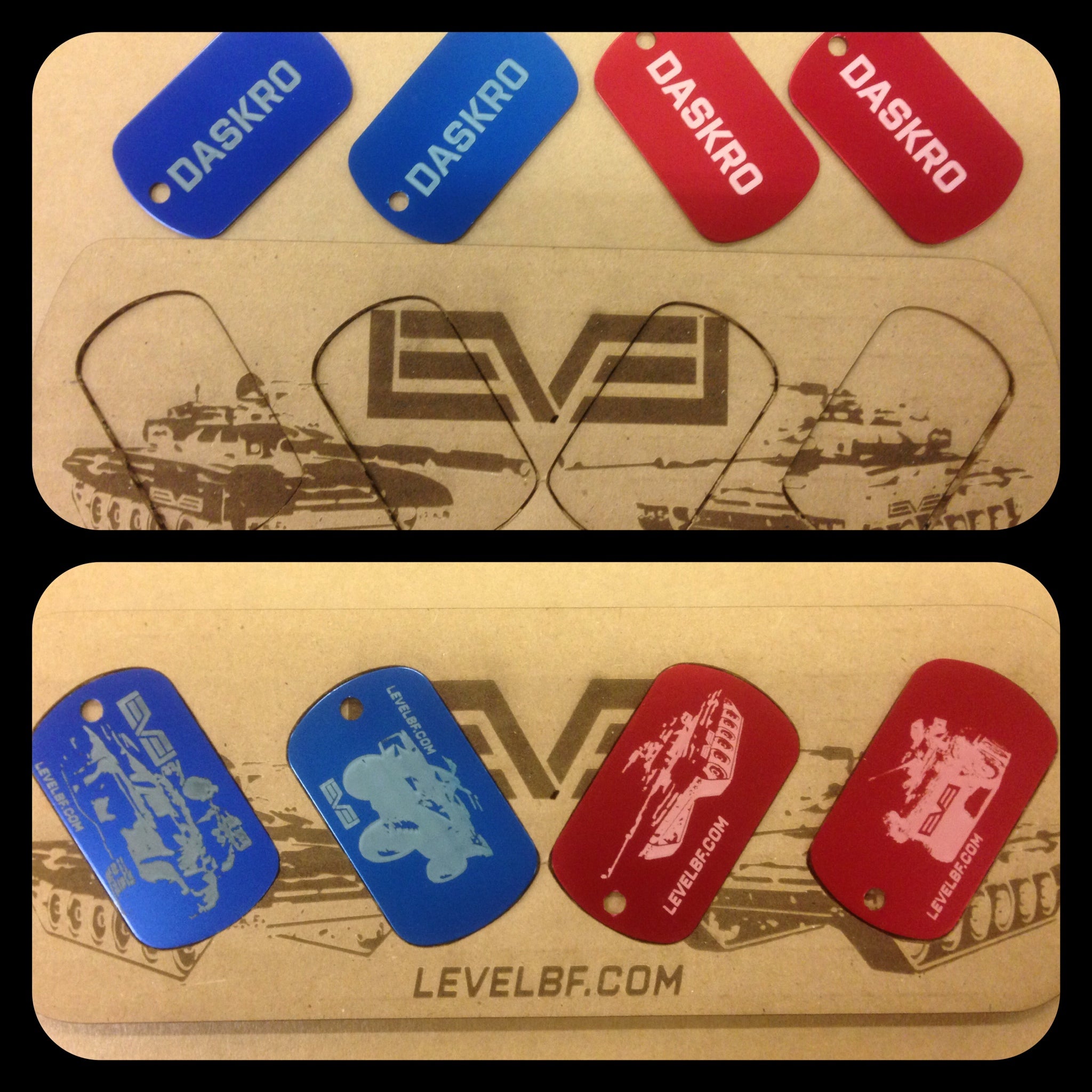 How to Personalize BF4 DogTags With Custom Packaging =Made It at TechShop= : 5 Steps - Instructables