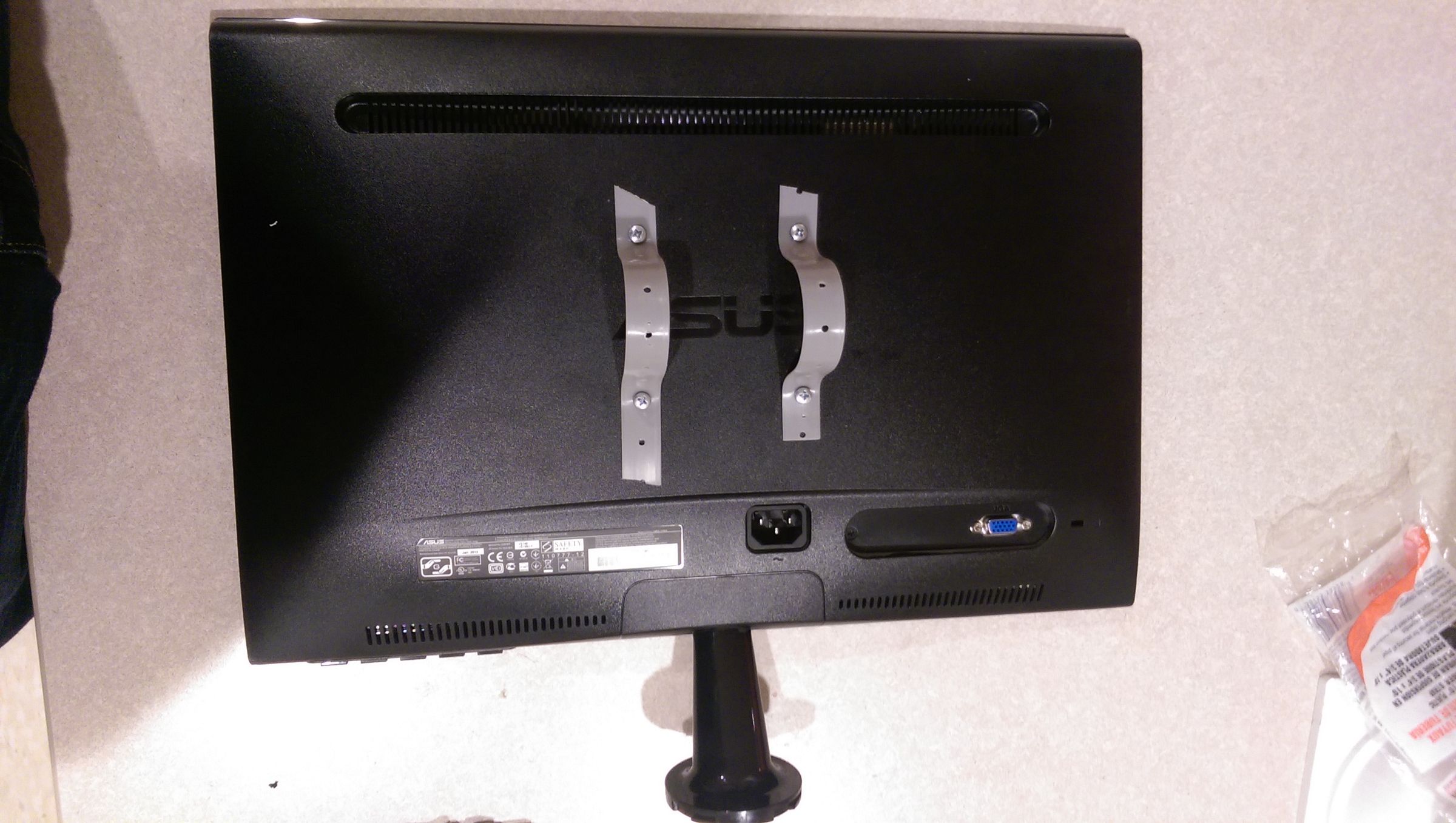 DIY PVC Monitor Mount (20) 5 Steps Instructables