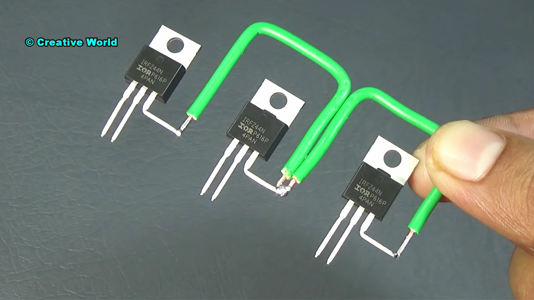 Simple Electronics Project Using Mosfet Circuit Diagram