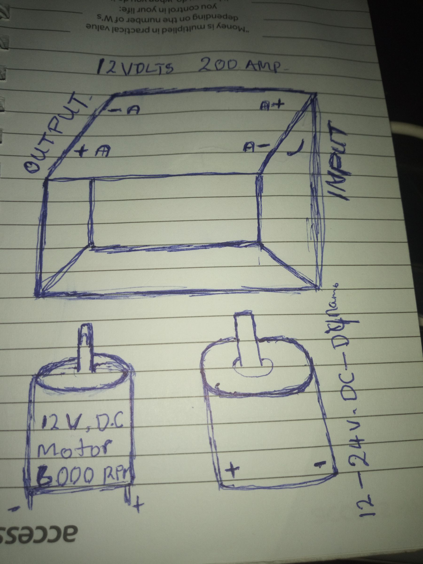 identify terminals of a 4 terminal battery? Instructables