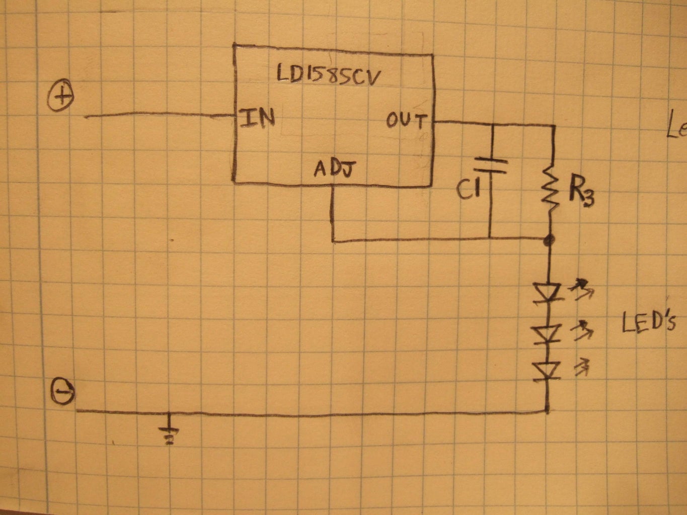 High Power LED Driver Circuits : 12 Steps (with Pictures) Circuit Diagram