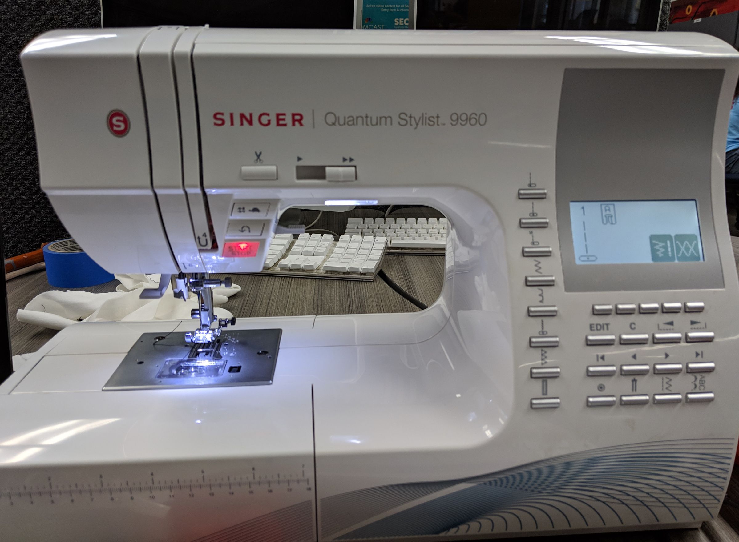 How to Thread a Singer Quantum Stylist 9960 7 Steps Instructables