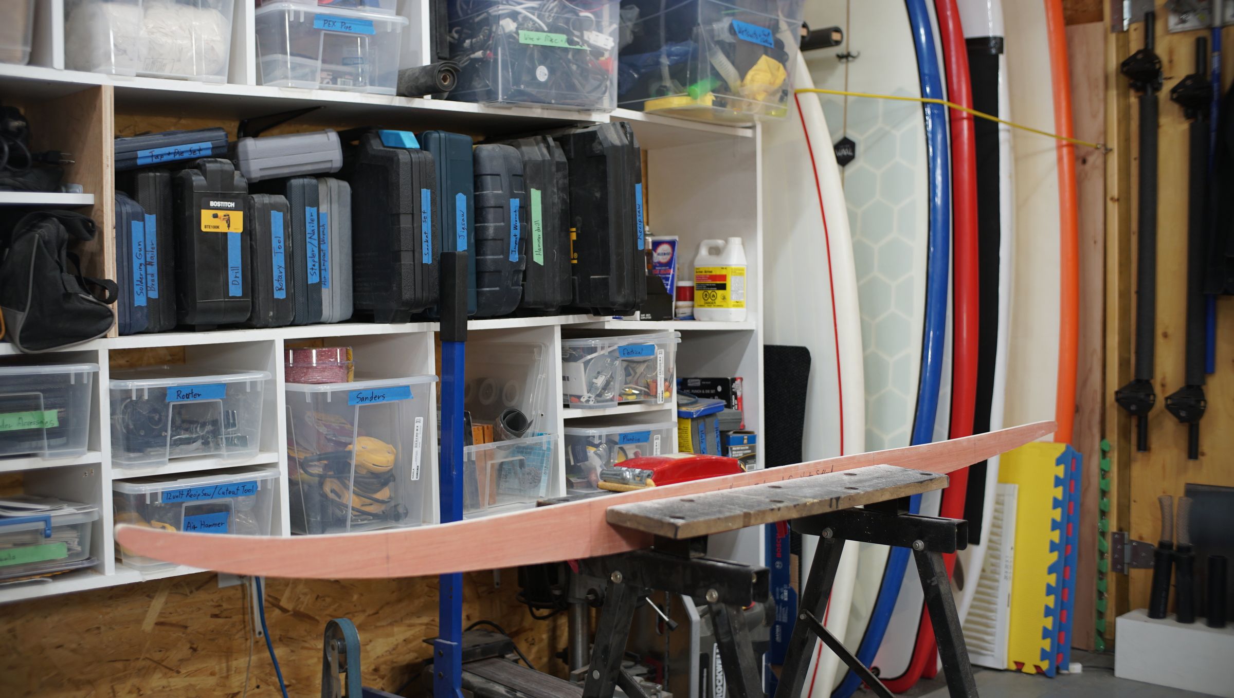 How to Make a Chambered Wooden Surfboard 18 Steps (with Pictures