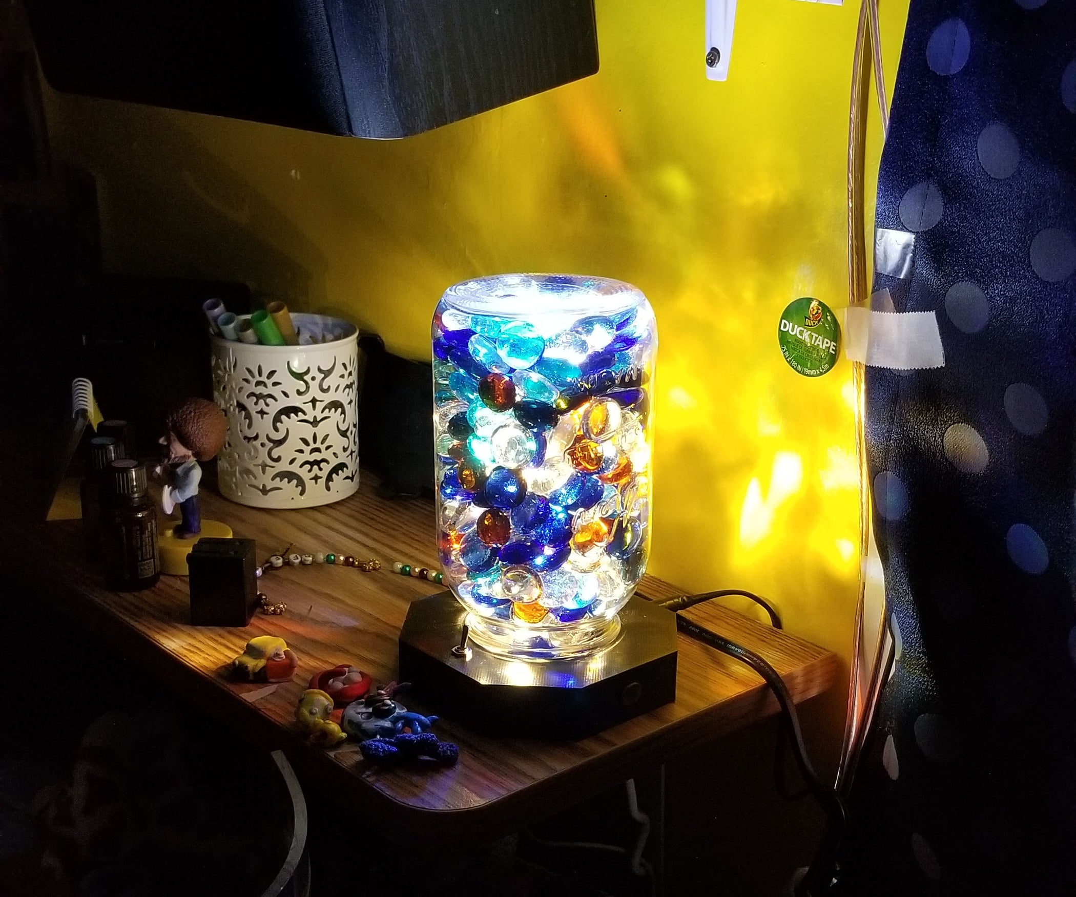 Glowing Stones LED Lamp 5 Steps (with Pictures) Instructables
