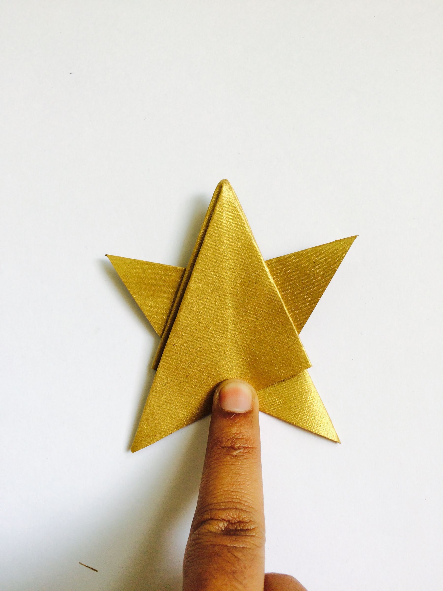 Easy Origami Star 6 Steps Instructables