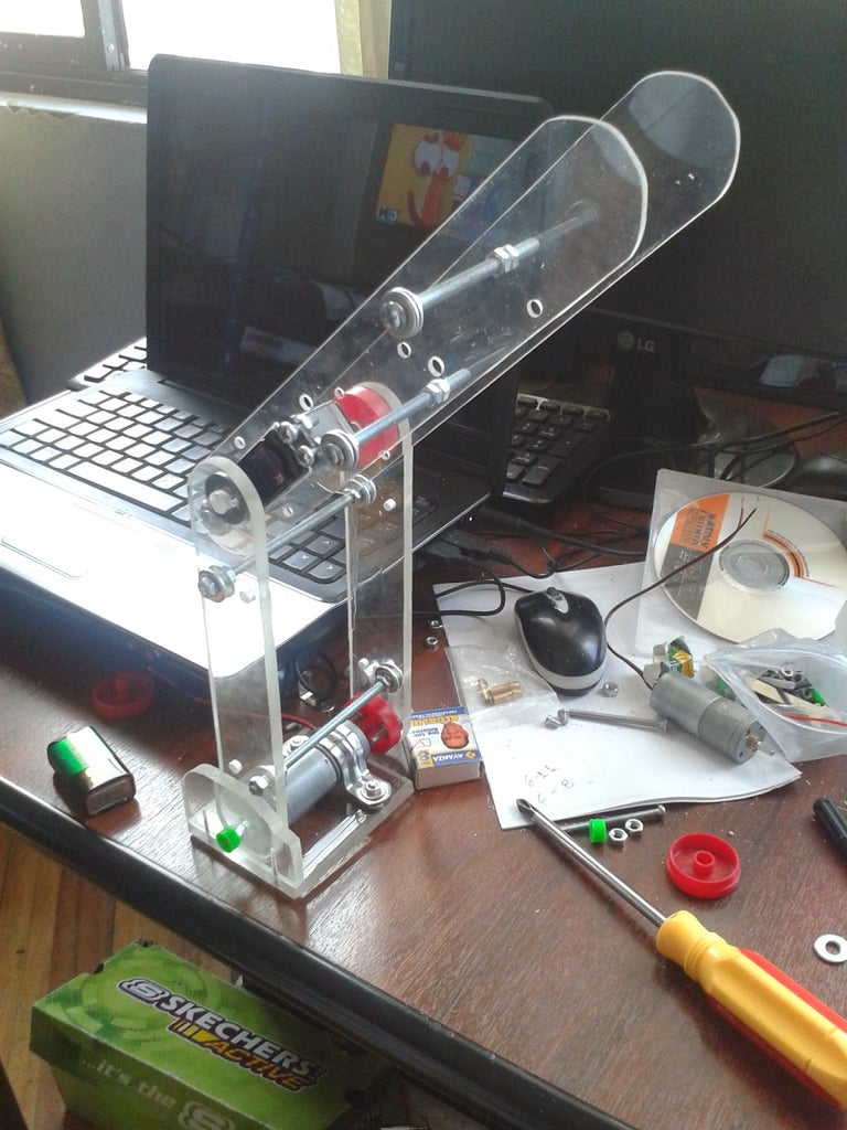 ROBOTIC ARM Arduino Controlled : 8 Steps Circuit Diagram