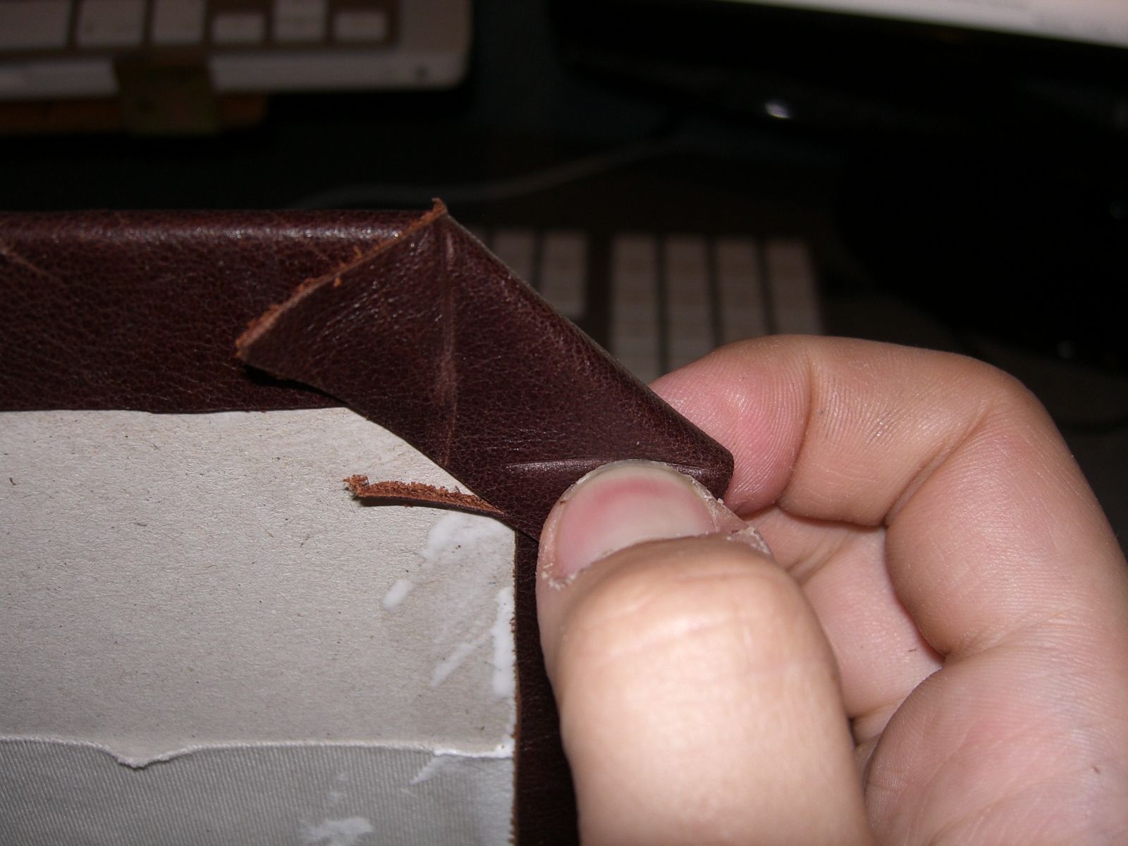 Simple Leather Book Binding Using Power Tools! BSG Edition. 10 Steps