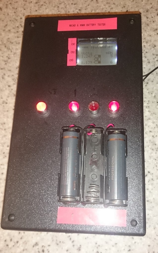 Rechargeable Battery Capacity Tester 9 Steps (with Pictures) Instructables