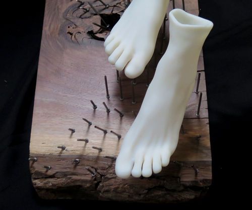 (pier 9 air) the improbable mystic (3d printing feet and putting them on a bed of nails) DIY Project DIY Project Image