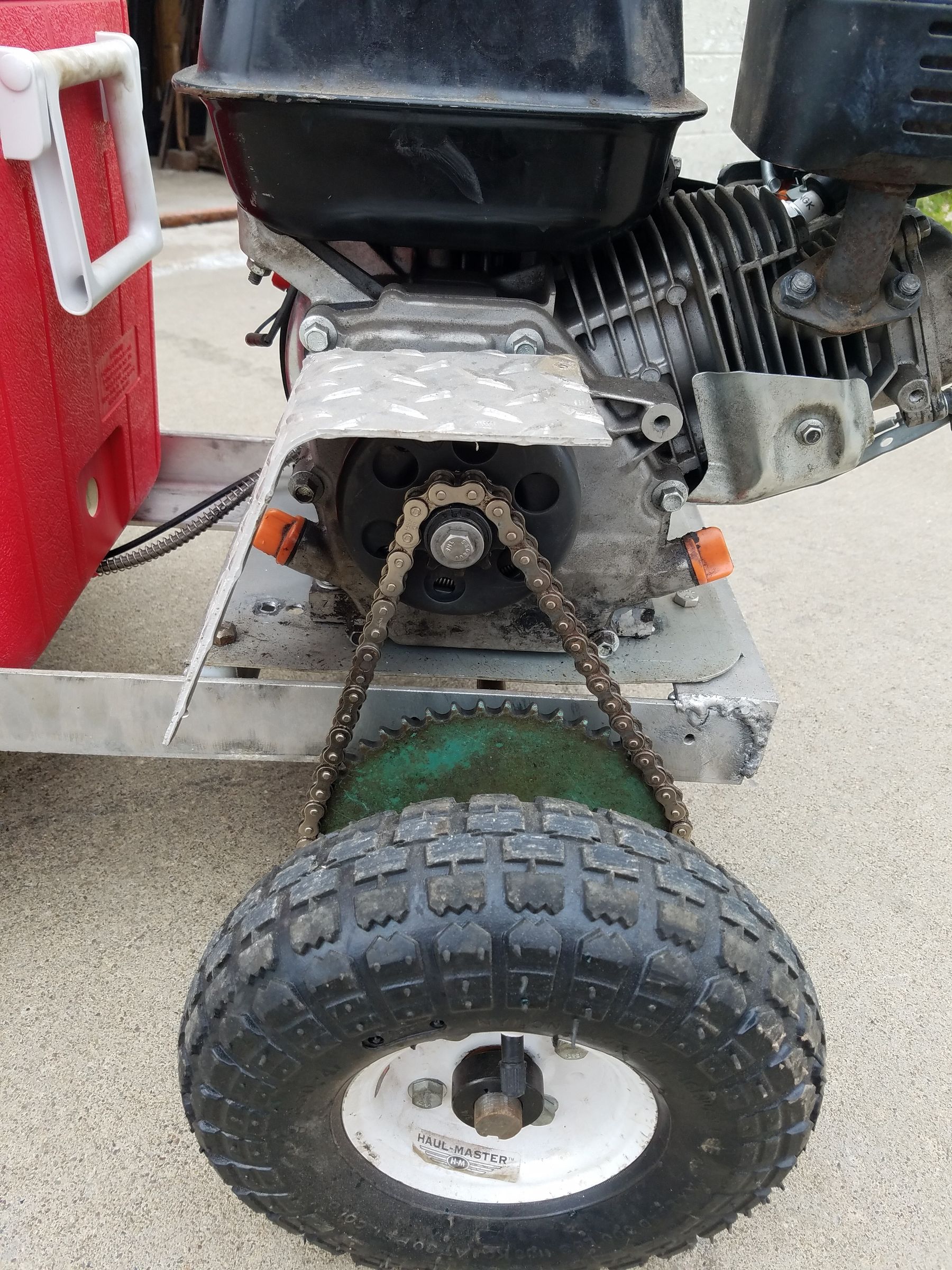 DIY Gas Powered Cooler Kart 9 Steps Instructables